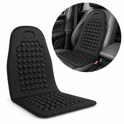 Capa de Banco Massageadora Automotiva Universal Conforto Ergonômico