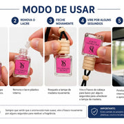 Aromatizador Vidro 10ml Porsche - imagem 2