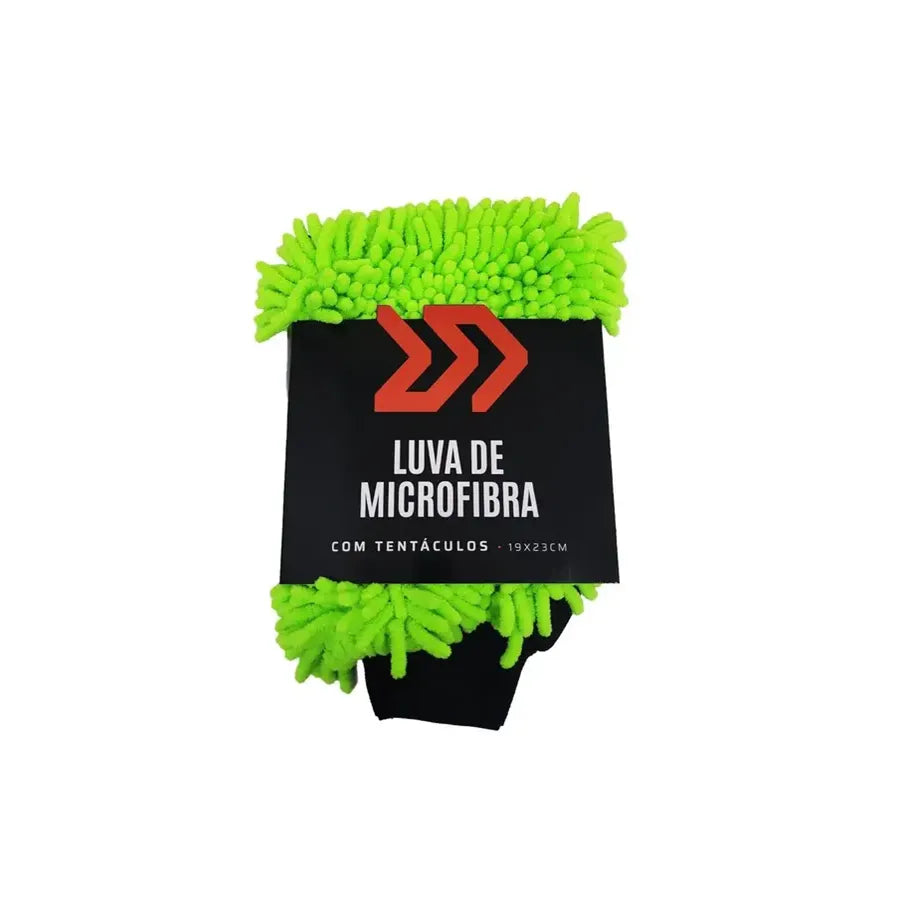 Luva de Lavagem Autoamerica Microfibra com Tentáculos para Carro