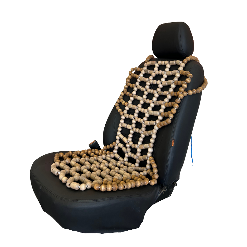 Encosto Massageador Bolinhas Madeira Automotivo Universal